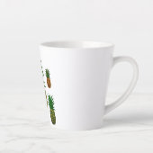 Keuze van anananas Latte Mok (Rechts)