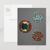 Keuze van broedsels van kostuums briefkaart (Voorkant / Achterkant)
