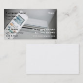 Keuze van de airconditioner visitekaartje (Voorkant / Achterkant)