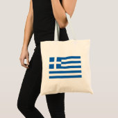 Keuze van de canvas tas van de Griekse vlag (Voorkant (product))
