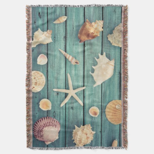 Keuze van de zeeschelpen deken (Voorkant Verticaal)