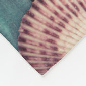 Keuze van de zeeschelpen fleece deken (Hoek)