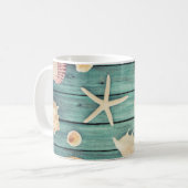Keuze van de zeeschelpen koffiemok (Voorkant links)