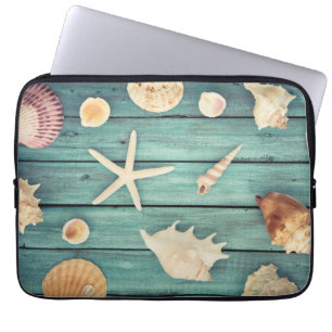 Keuze van de zeeschelpen laptop sleeve