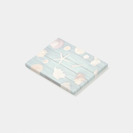 Keuze van de zeeschelpen post-it® notes (Schuin)