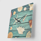 Keuze van de zeeschelpen vierkante klok (Hoek)