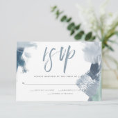 Keuze van het maaltijd RSVP kaartje (Staand voorkant)