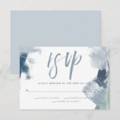 Keuze van het maaltijd RSVP kaartje (Voorkant / Achterkant)