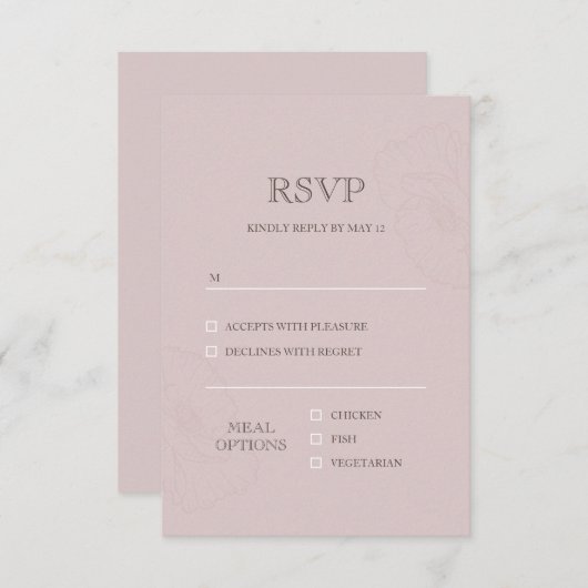 Keuze van het menu Mosterd Roos van de Moderne Kaa (Voorkant / Achterkant)