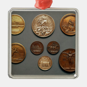 Keuze van medailles metalen ornament