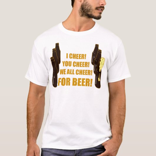 KEUZE VOOR BEER T-SHIRT (Voorkant)