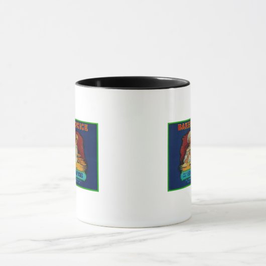 Keuzemelketiket voor bakken mok (Midden)