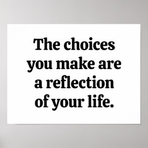 Keuzen die je Poster maakt