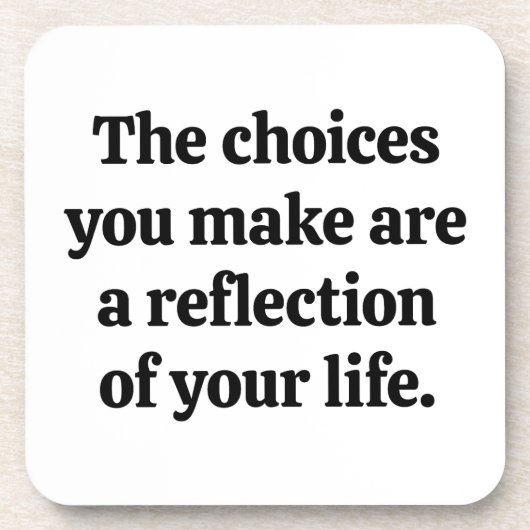 Keuzen die u hard plastic Onderzetter maakt (Voorkant)