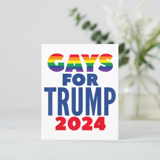 Keuzen voor de verkiezingen voor Trump 2024 (Staand voorkant)