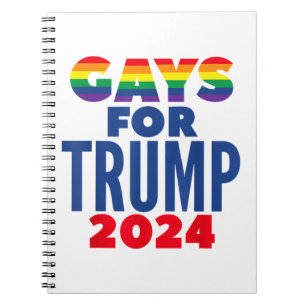 Keuzen voor de verkiezingen voor Trump 2024 Notitieboek