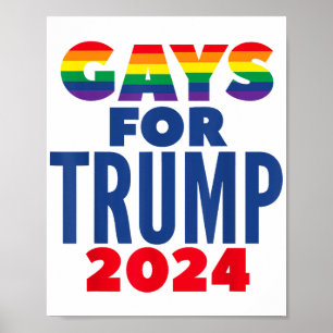 Keuzen voor de verkiezingen voor Trump 2024 Poster