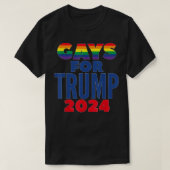 Keuzen voor de verkiezingen voor Trump 2024 T-shirt (Design voorkant)