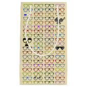 Keuzen- Whimsical Eyeglasses Patroon Klein Cadeauzakje (Voorkant)