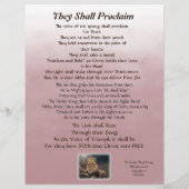 Keuzen Zij eisen een gepersonaliseerd Briefpapier (Achterkant)