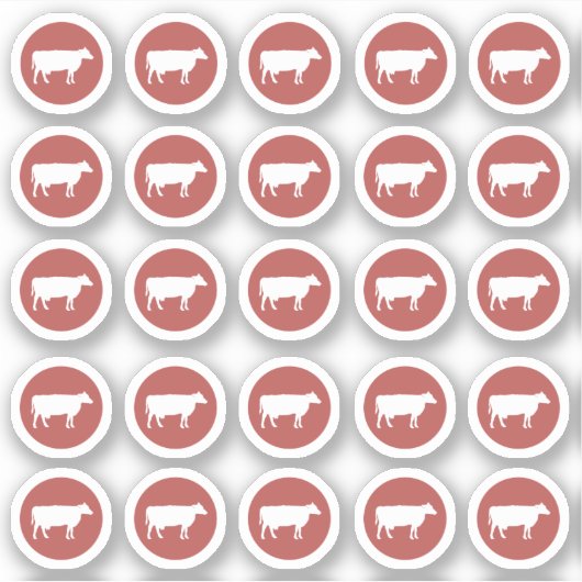 Keuzenvlees Sticker (Voorkant)