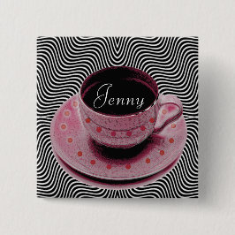 keuzerondjes vierkante button 5,1 cm