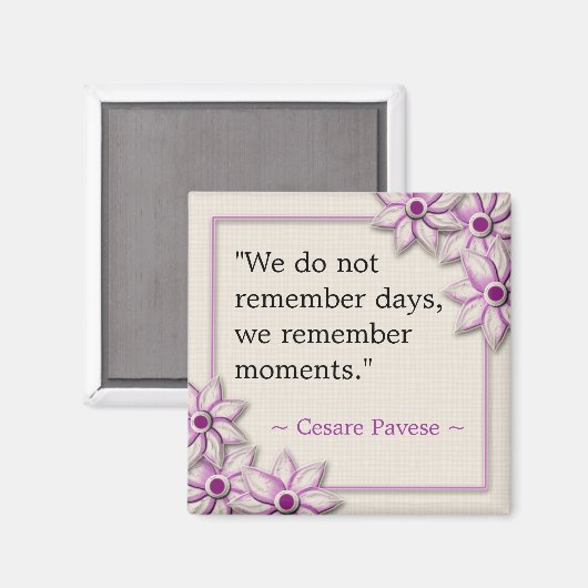 Keuzes-Inspirerend citaatmagneet Magneet (Voorkant / Achterkant)