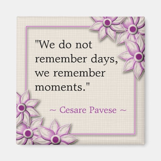 Keuzes-Inspirerend citaatmagneet Magneet (Voorkant)