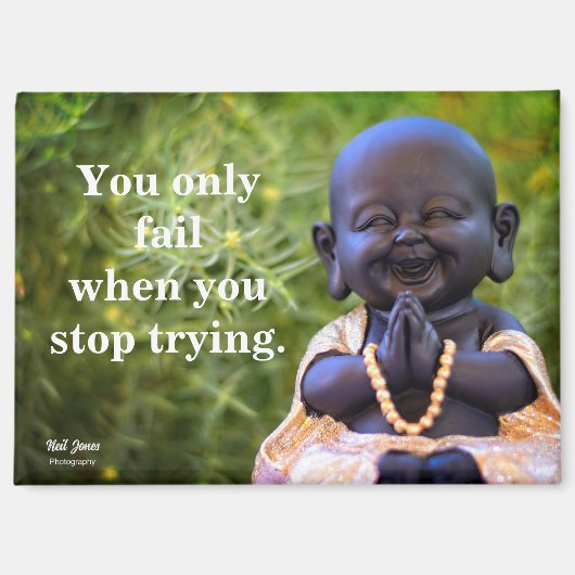 Keuzes-inspirerende quote magneet (Voorkant)