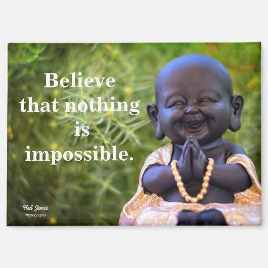 Keuzes-inspirerende quote magneet (Voorkant)