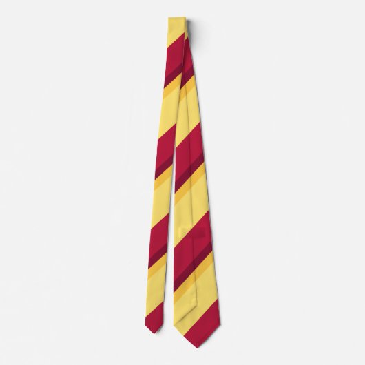 Keuzes van Stropdas met zonneschijnstripe streep (Achterkant)