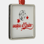 keuzewapen metalen ornament (Rechts)