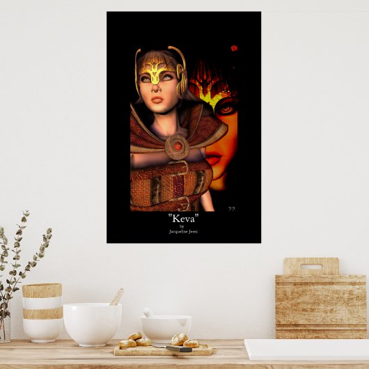 Keva - Warrior Queen Poster (Keuken)