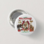 kevans badge 2 ronde button 3,2 cm (Voorkant /achterkant)