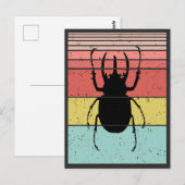 KEVER ANTIKE INSECT BRIEFKAART (Voorkant / Achterkant)