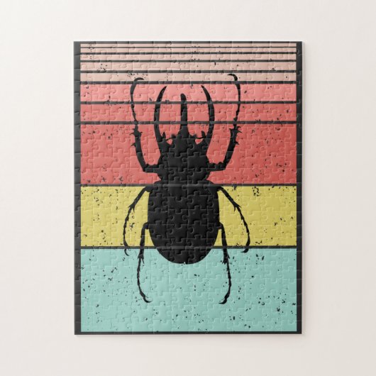 KEVER ANTIQUE INSECT LEGPUZZEL (Verticaal)
