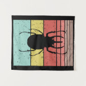 KEVER ANTIQUE INSECT WANDKLEED (Voorkant (horizontaal))
