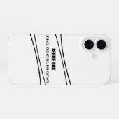 Kever Box Phonehoes iPhone 16 Hoesje (Achterkant horizontaal)