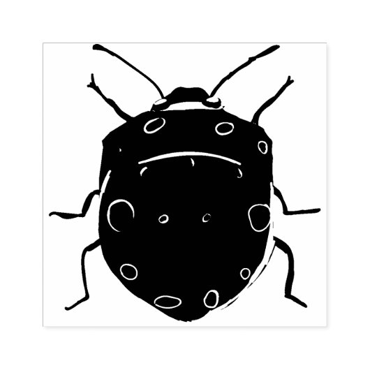 Kever Bug Insect Art Rubberstempel (Afrduk)