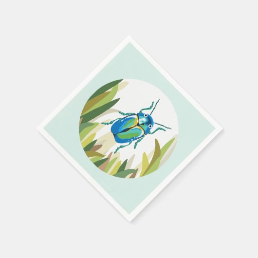 Kever Bug Insecten Papier Servet Outdoor Party (Hoek)
