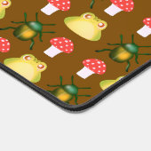 Kever bug, kikker en paddenstoel bureaumat (Hoek)