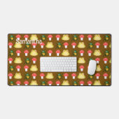 Kever bug, kikker en paddenstoel bureaumat (Keyboard & Muis)