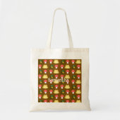 Kever bug, kikker en paddenstoel tote bag (Voorkant)