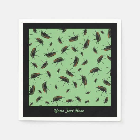 Kever Bug Paper Napkin Servet (Voorkant)