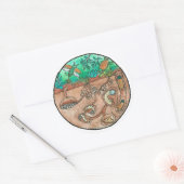 Kever Levenscyclus Sticker (Envelop)