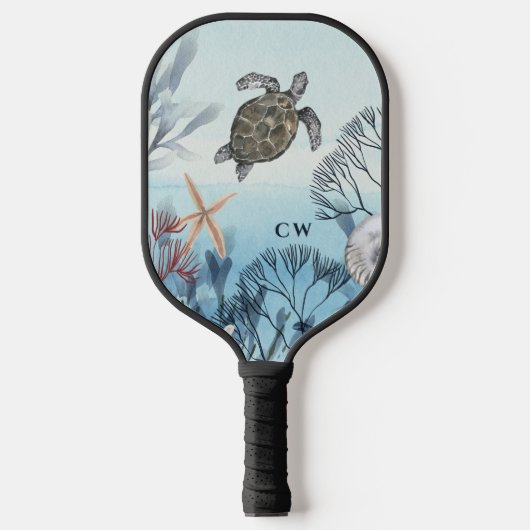 Kever/oceaanschildpad Pickleball Paddle (Voorkant)