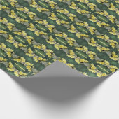 Kever op Mullein bloem Abstract gepersonaliseerd Cadeaupapier (Hoek)