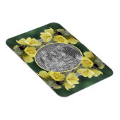 Kever op Wild Mullein Flower Uw foto toevoegen Magneet (Rechterzijde)