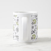 Kever sap Patroon Grote Koffiekop (Achterkant)