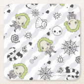 Kever sap Patroon Kartonnen Onderzetters (Voorkant)